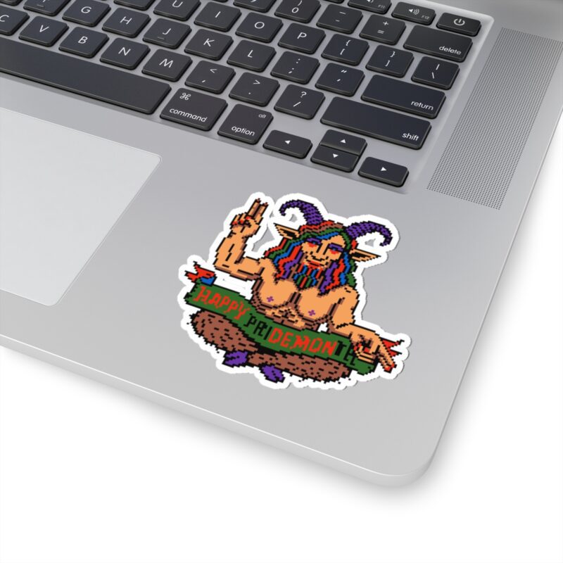 Happy priDEMONth Kiss-Cut Sticker - Image 14