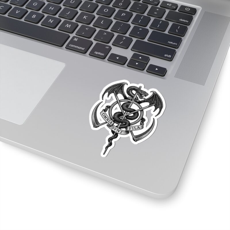 Omnia Sunt Fila Kiss-Cut Sticker - Image 14