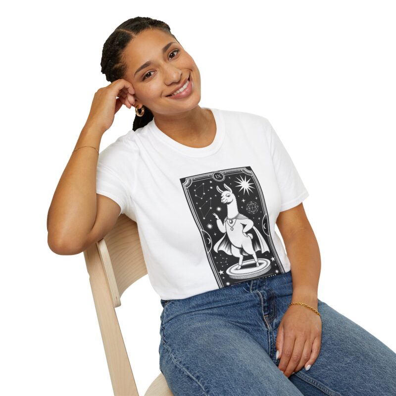 The Drama Llama Tarot Unisex T-Shirt - Image 15