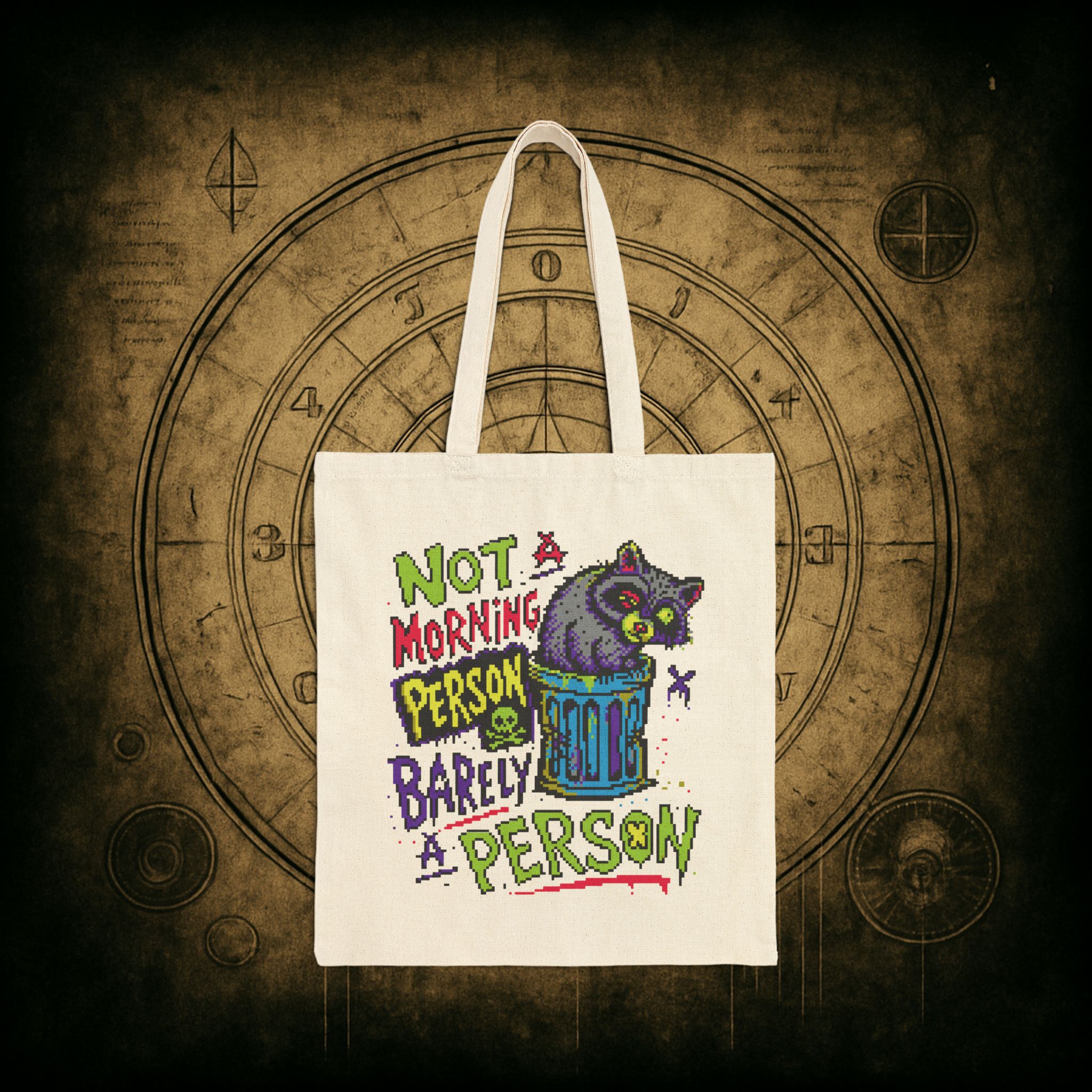 Not A Morning Person Tote Bag - Image 8