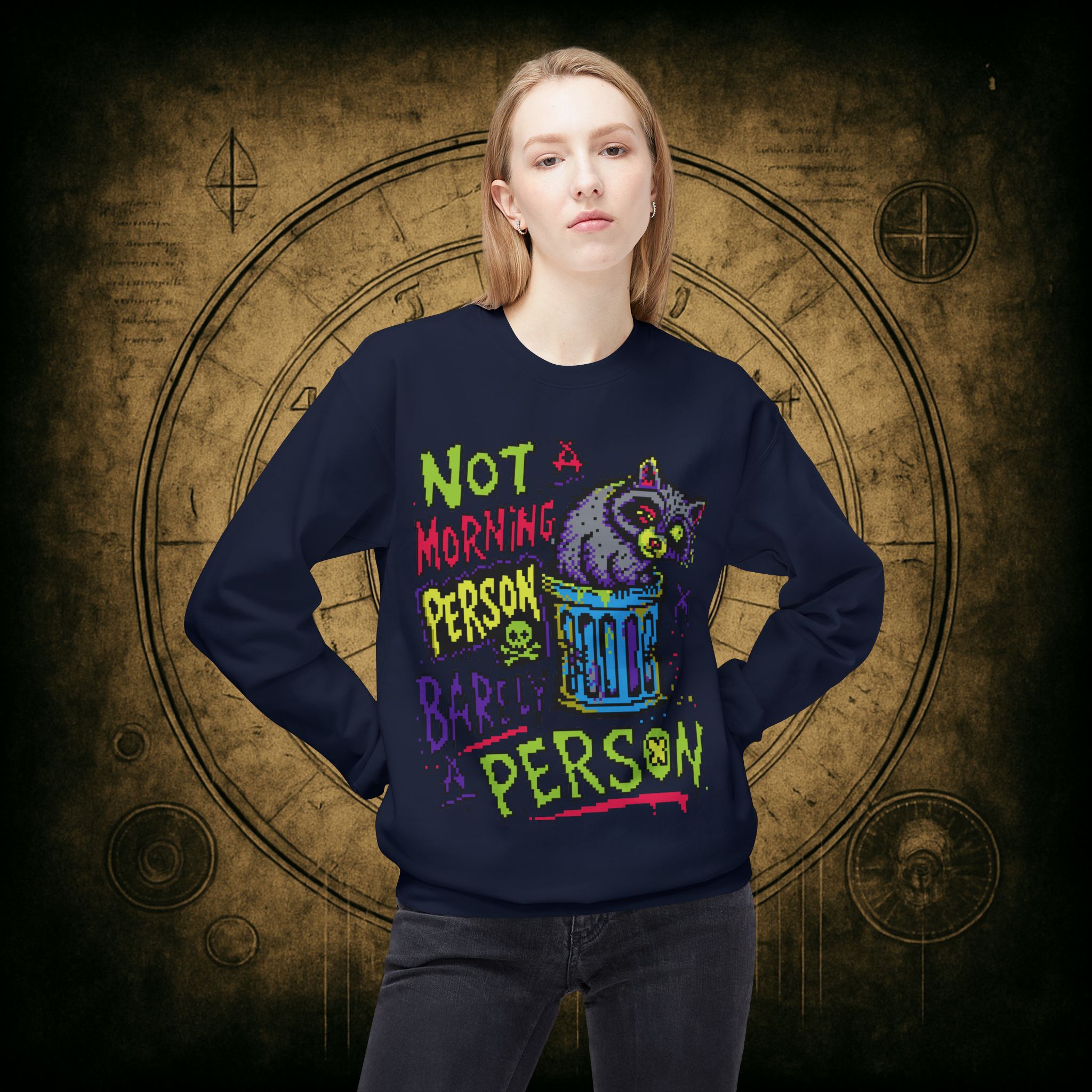 Not A Morning Person Sweatshirt - Image 46