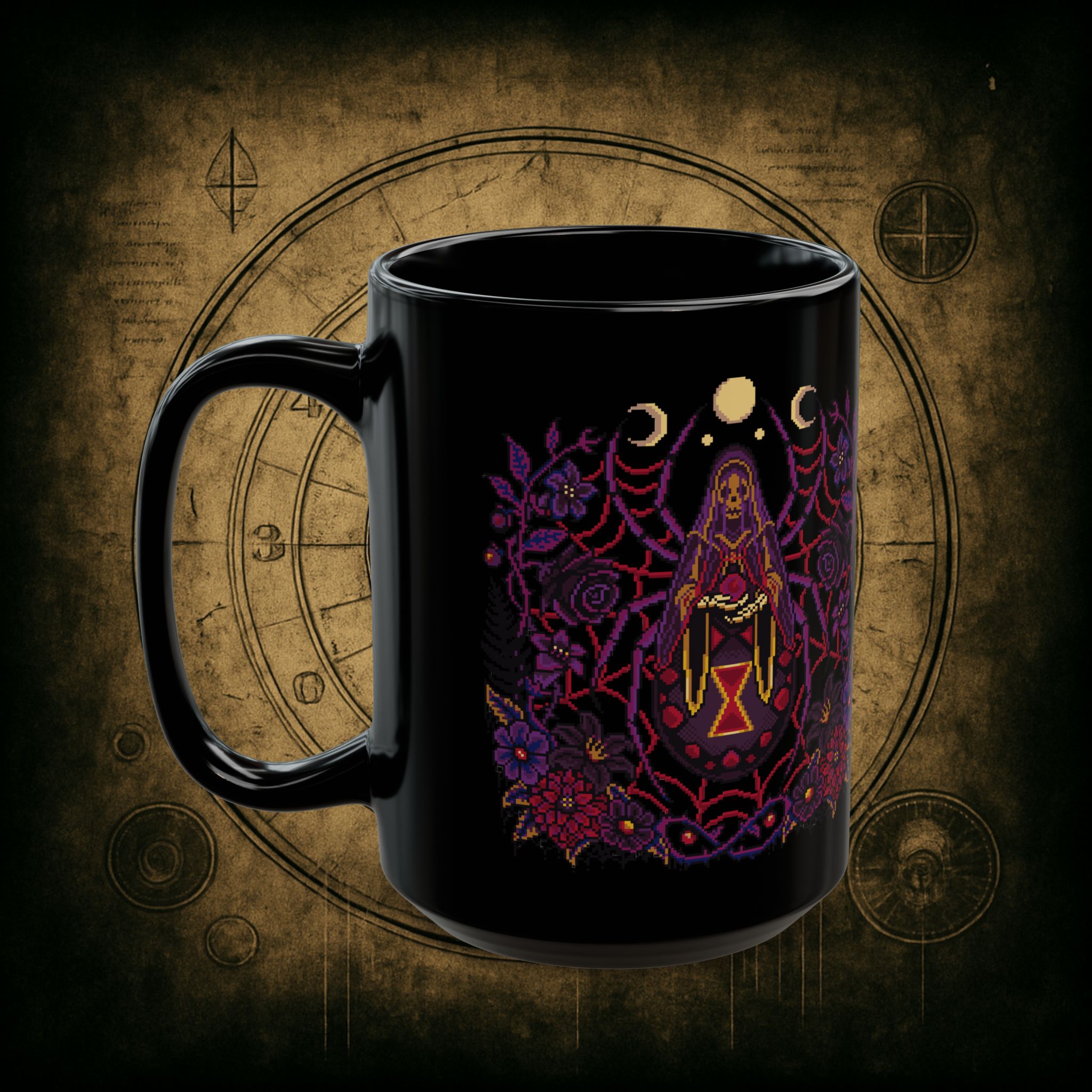 Black Widow Dusk Ceramic Mug - Image 8