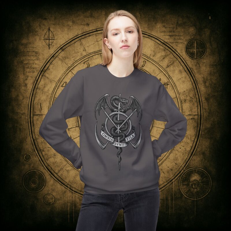 Omnia Sunt Fila Unisex Sweatshirt - Image 29