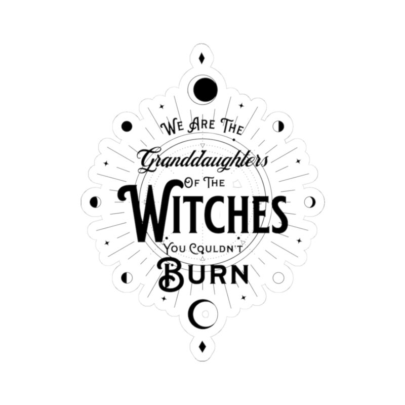 Granddaughters of the Witches Kiss-Cut Sticker - Image 13