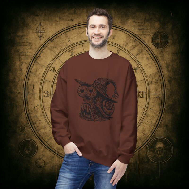 Zombie Snail Unisex Sweatshirt - Image 12