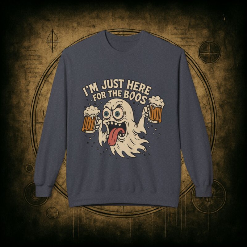 Here for the Boos Unisex Softstyle Sweatshirt - Image 19