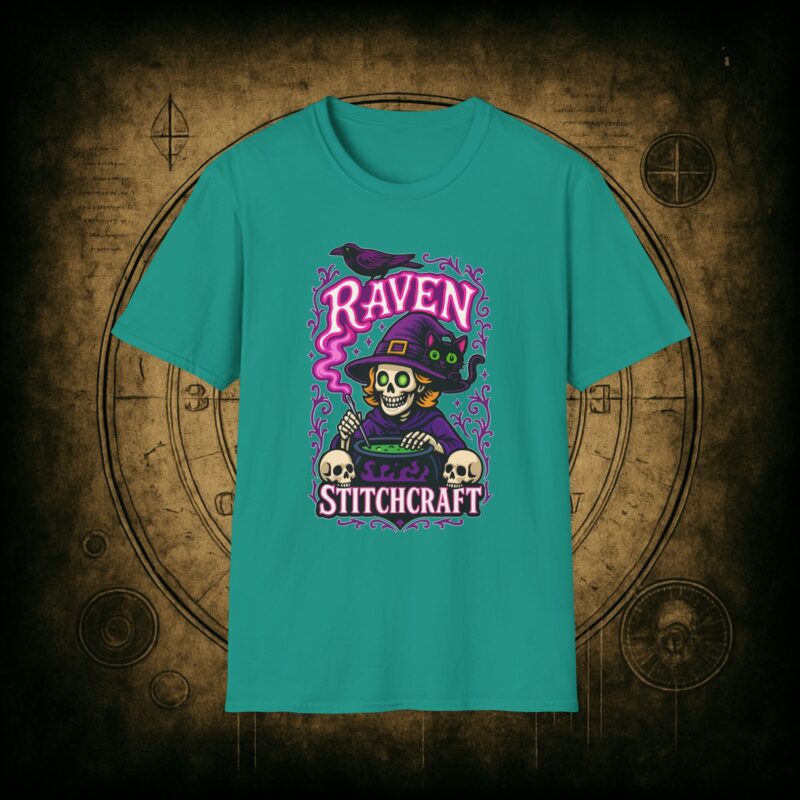 Raven Stitch Craft Brewing Unisex T-Shirt - Image 48