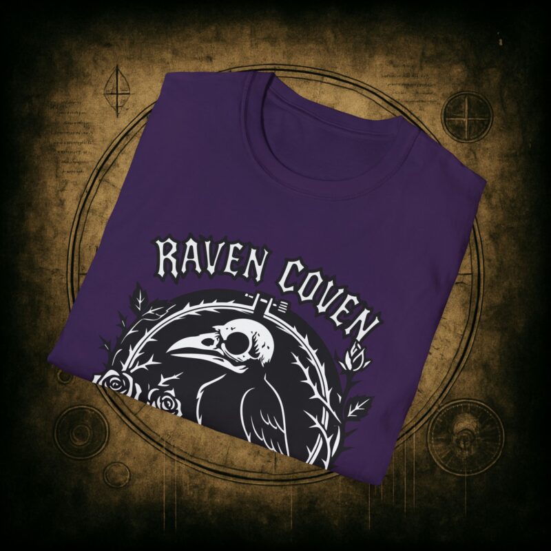 Raven of the Coven Raven Unisex T-Shirt - Image 59