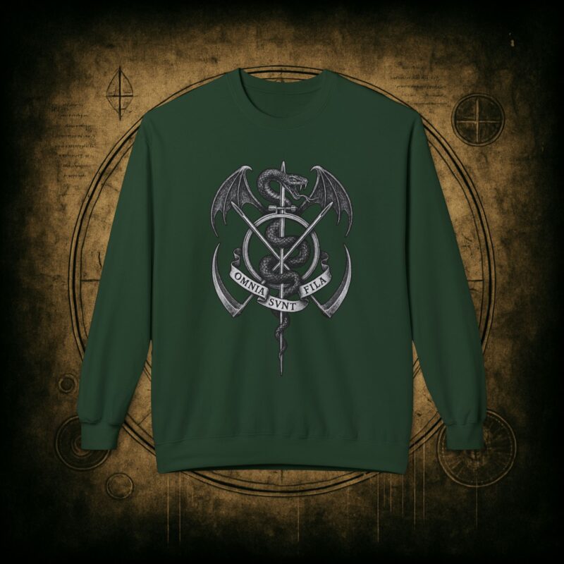 Omnia Sunt Fila Unisex Sweatshirt - Image 16