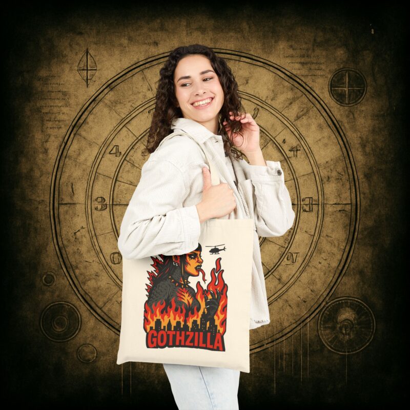 Gothzilla Tote Bag - Image 3