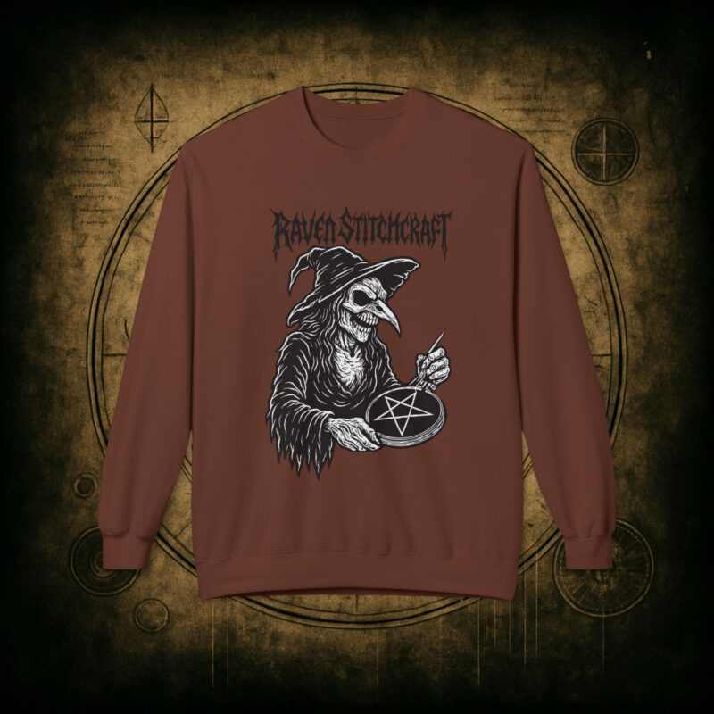 Raven Stitcher Unisex Sweatshirt - Image 10