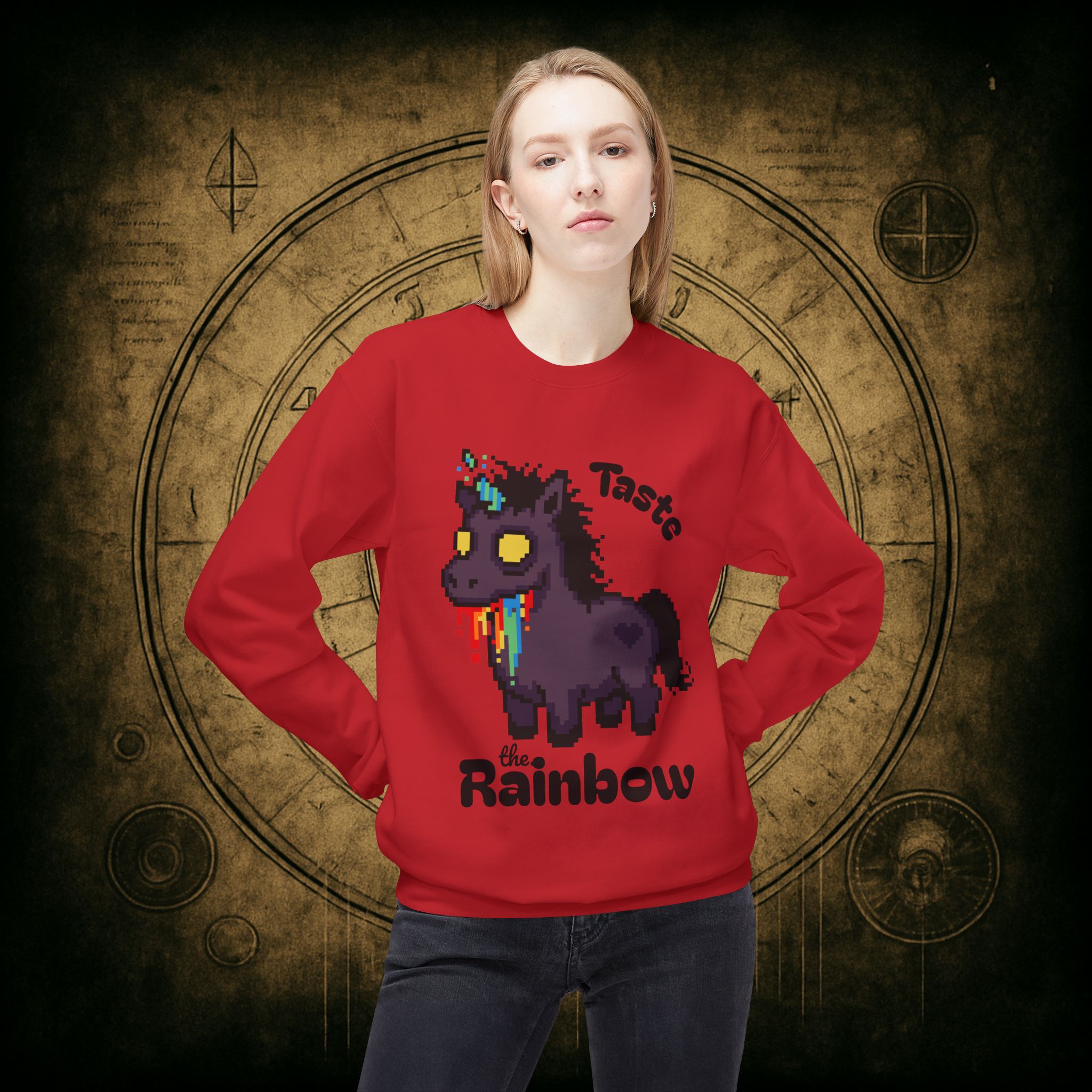 Pastel Goth Unicorn Sweatshirt - Image 10