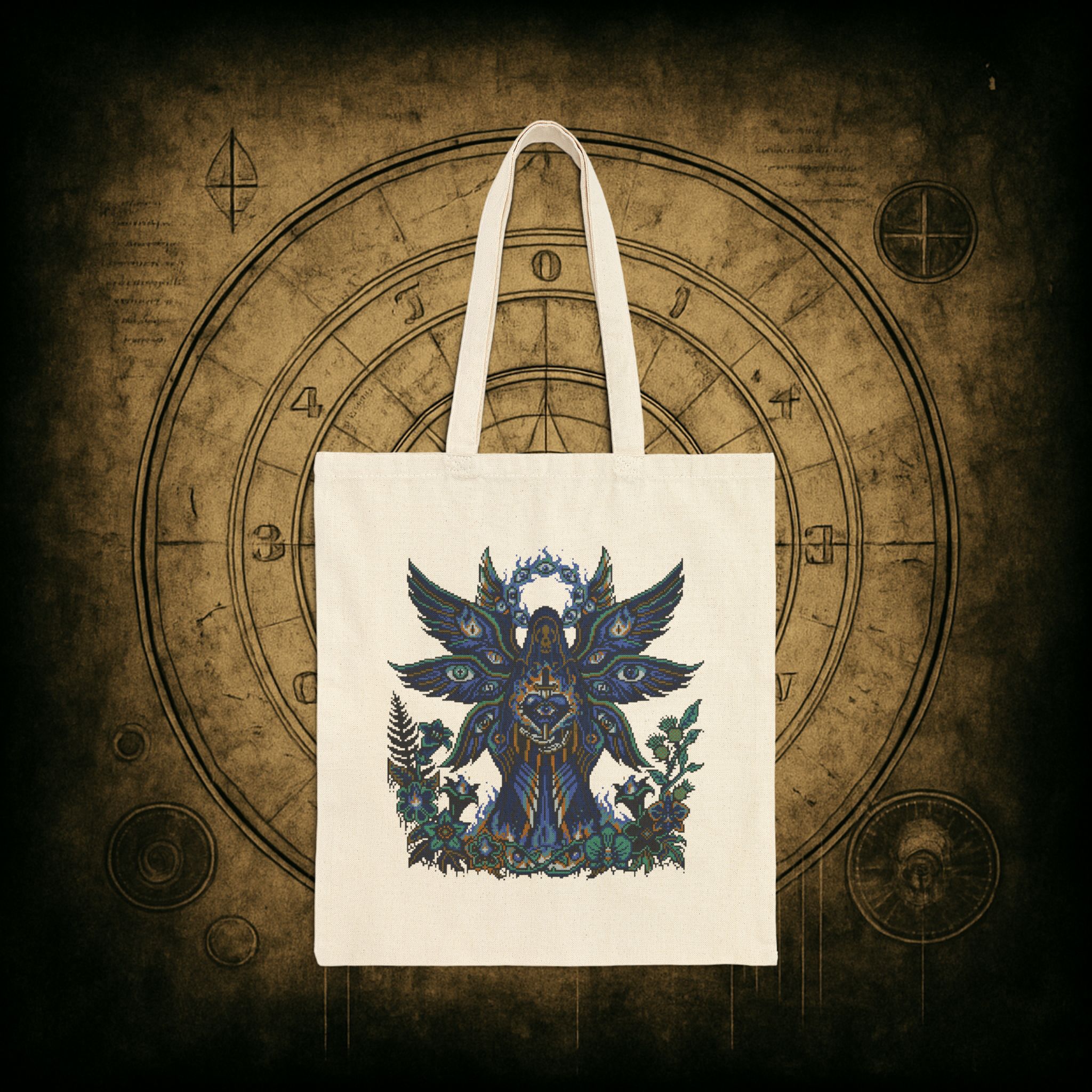 Fallen Seraphim Night Tote Bag - Image 8