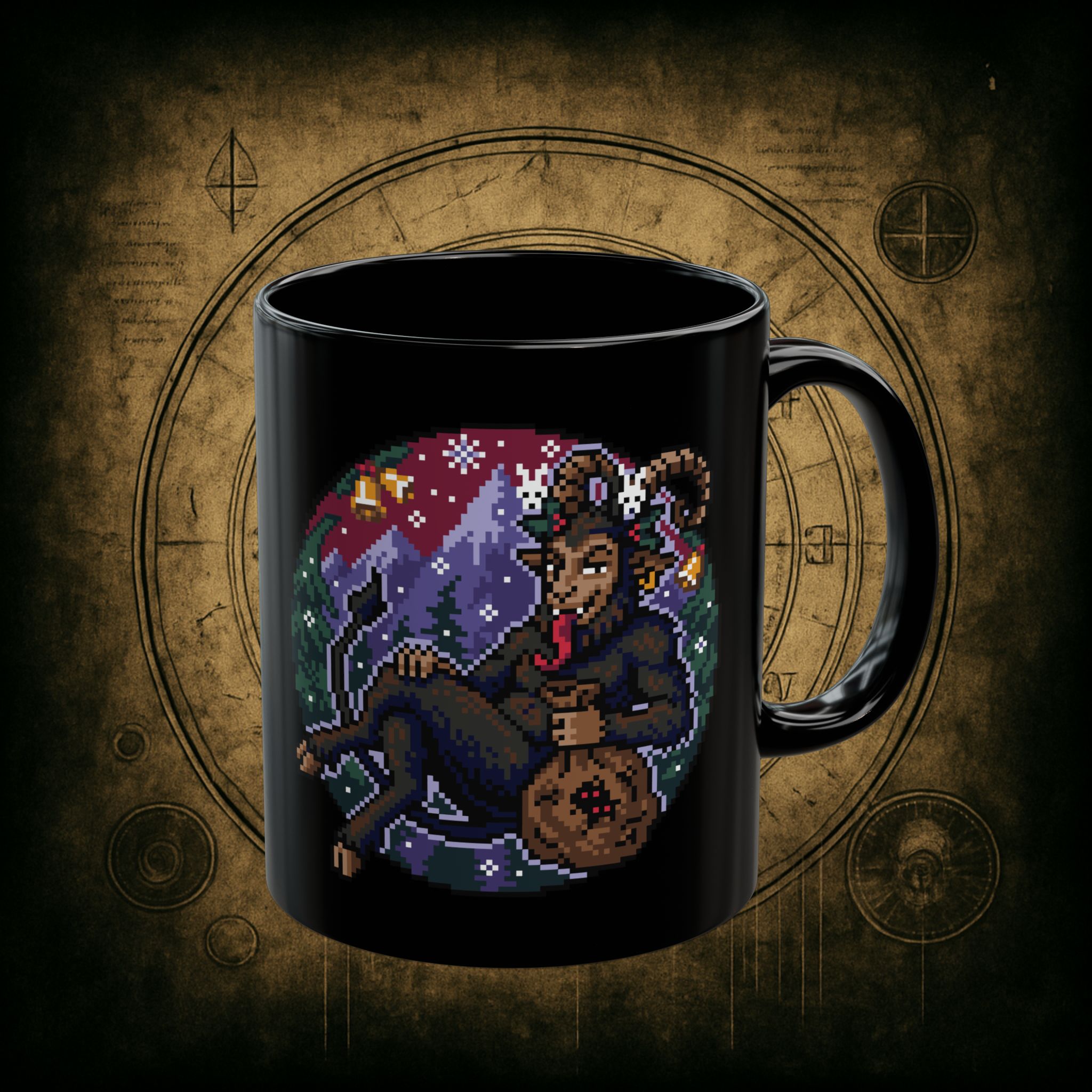 Naughty Krampus Ceramic Mug