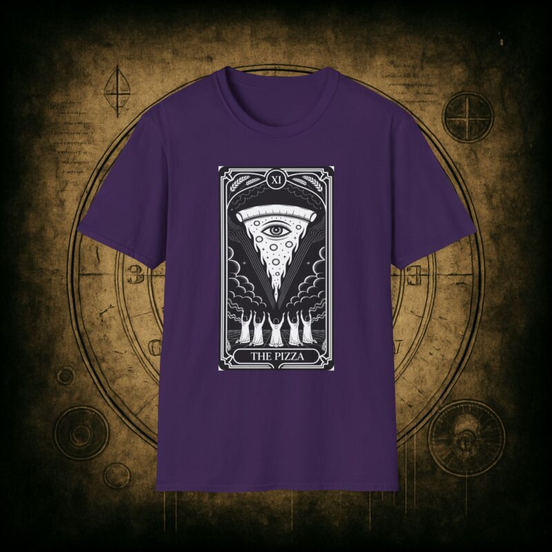 The Pizza Tarot Unisex T-Shirt - Image 58