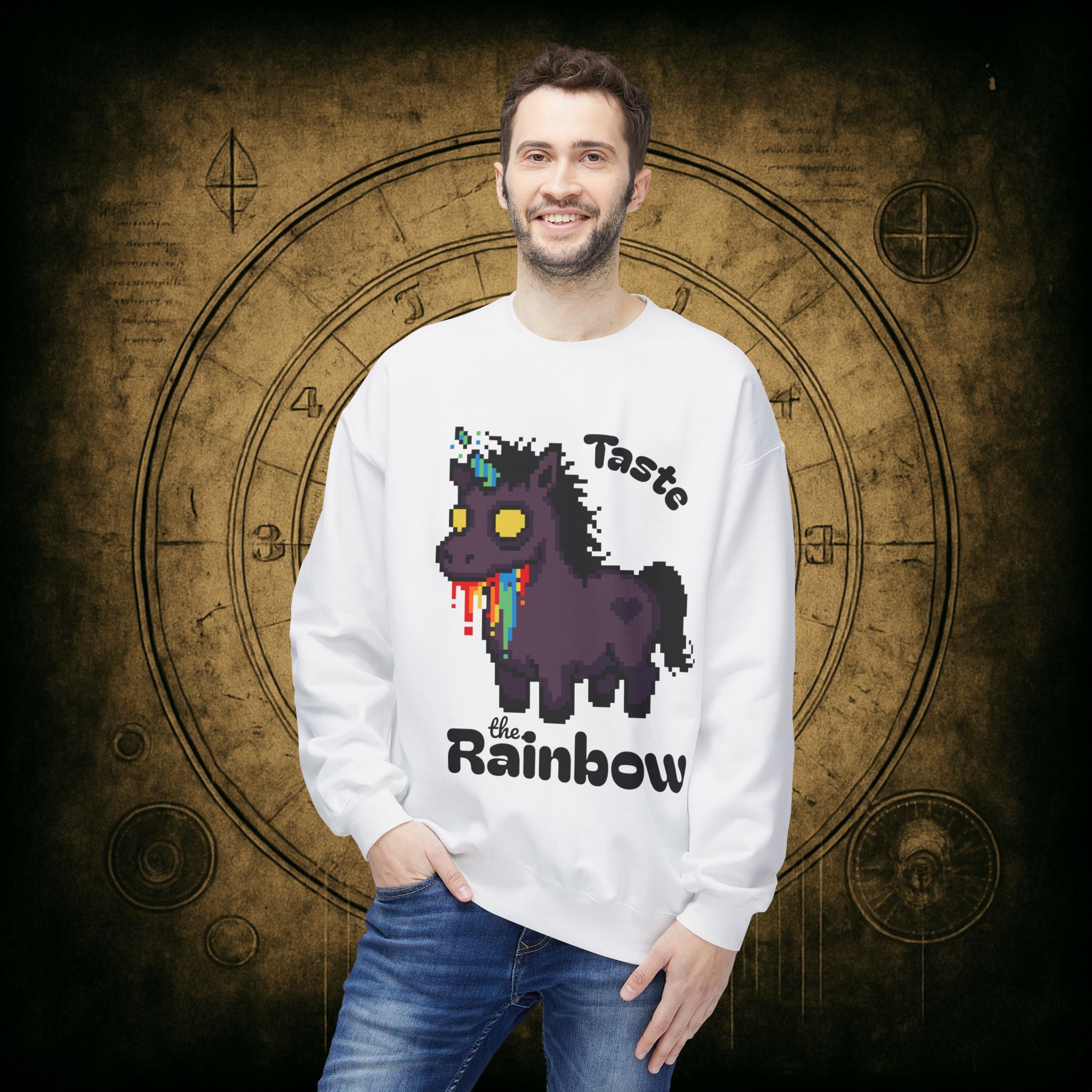 Pastel Goth Unicorn Sweatshirt - Image 15