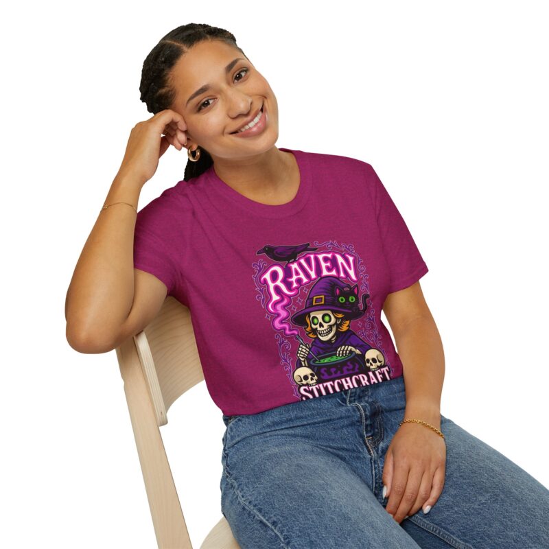 Raven Stitch Craft Brewing Unisex T-Shirt - Image 46