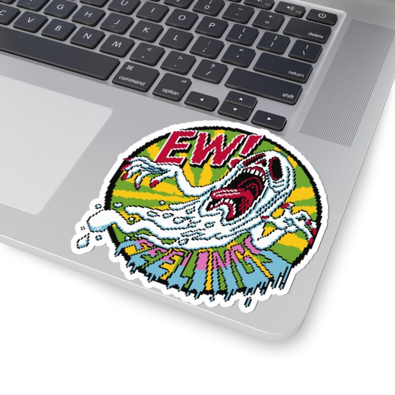 Ew! Feelings Kiss-Cut Sticker - Image 2