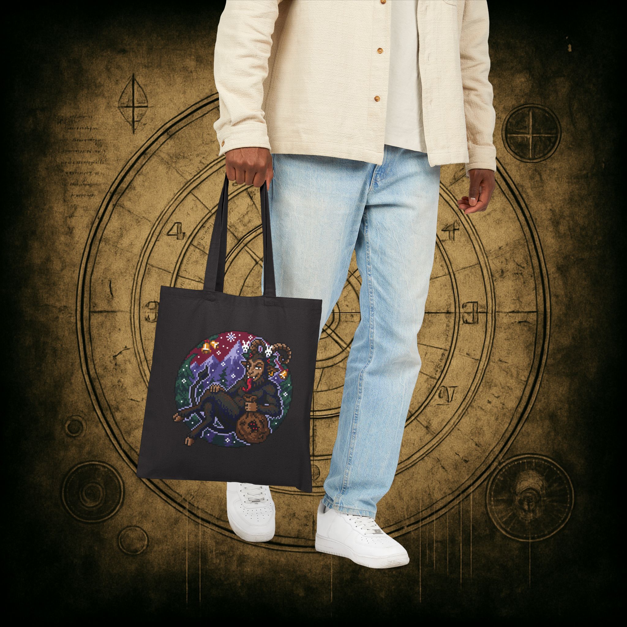 Naughty Krampus Tote Bag - Image 7