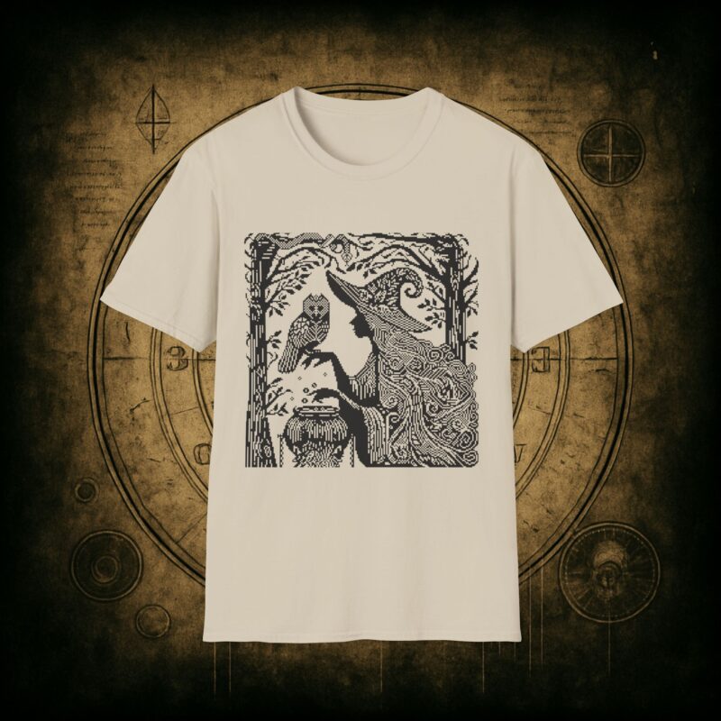 Wood Witch 2 Unisex T-Shirt - Image 22