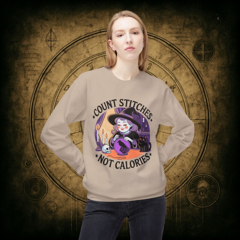 Count Stitches Unisex Sweatshirt - Image 14