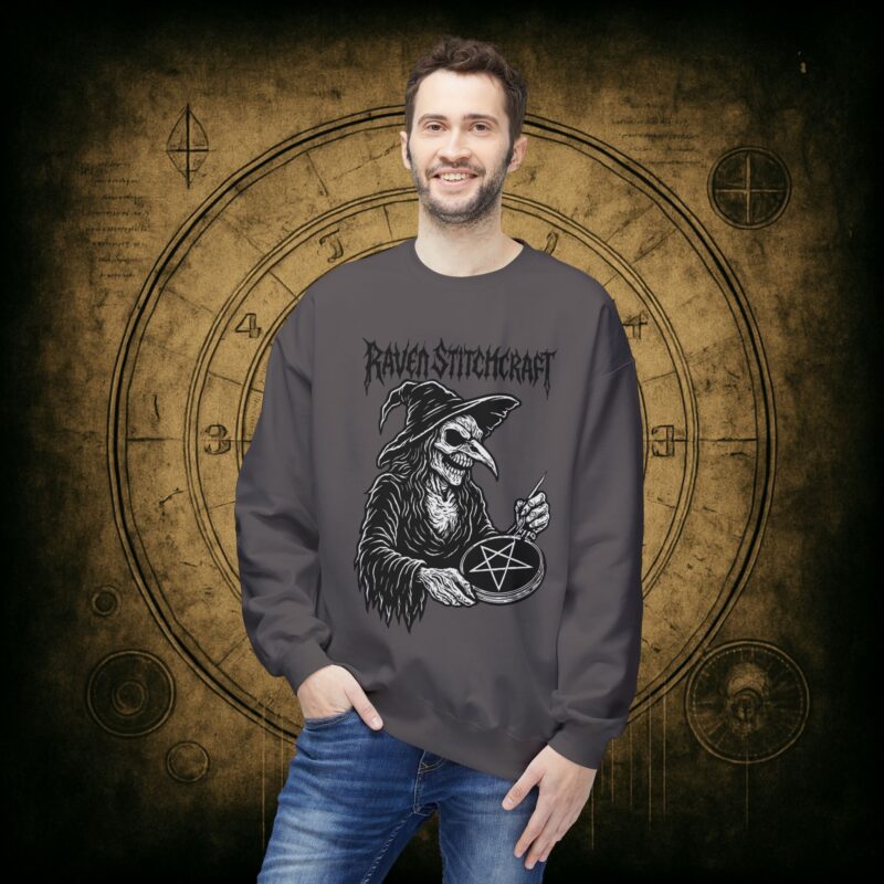 Raven Stitcher Unisex Sweatshirt - Image 30