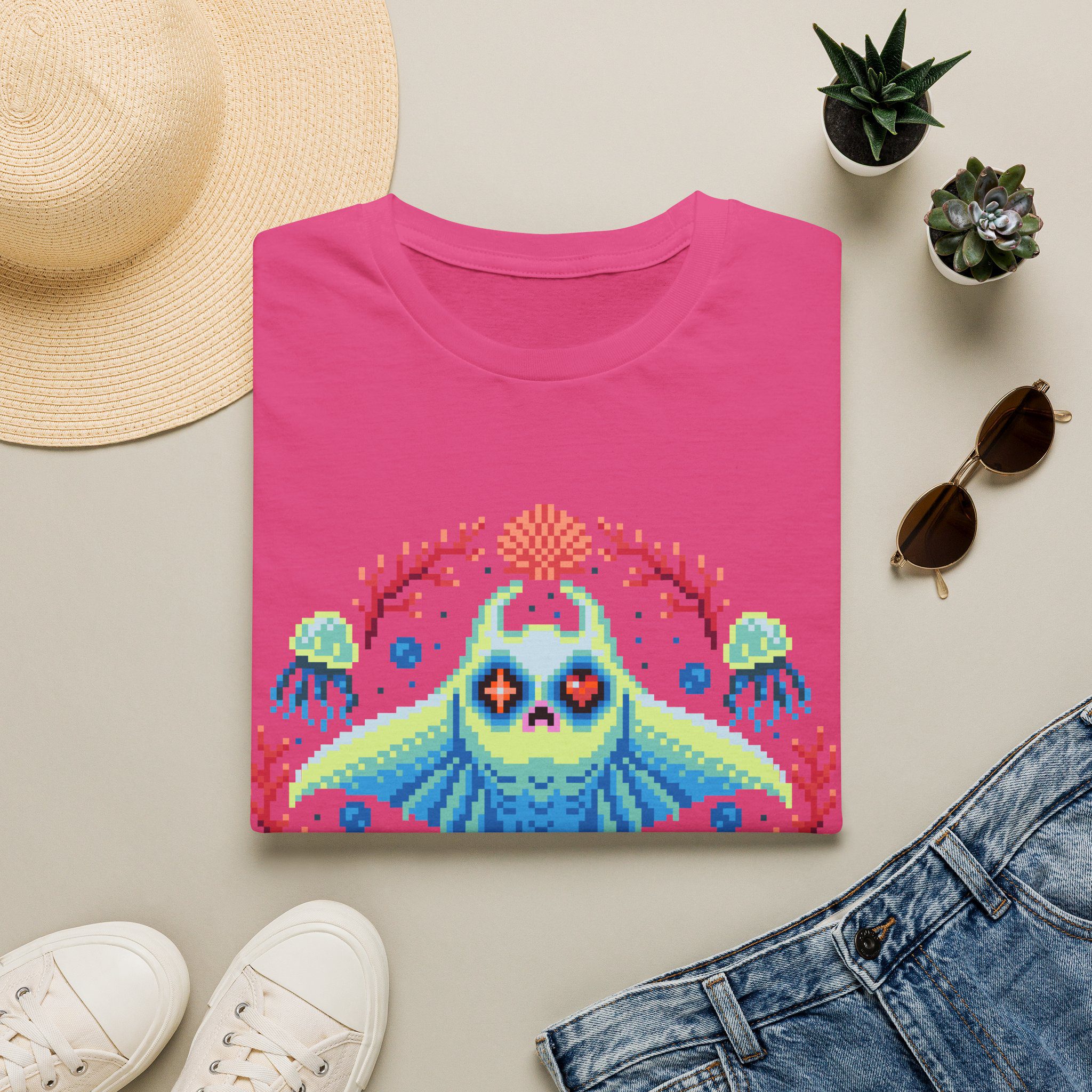 Manta Ray Unisex T-Shirt - Image 81