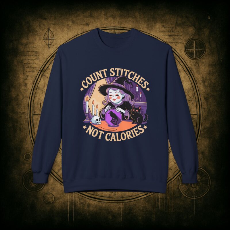 Count Stitches Unisex Sweatshirt - Image 34