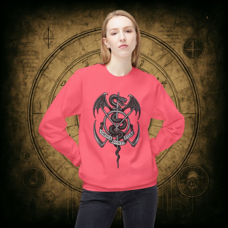 Omnia Sunt Fila Unisex Sweatshirt - Image 41
