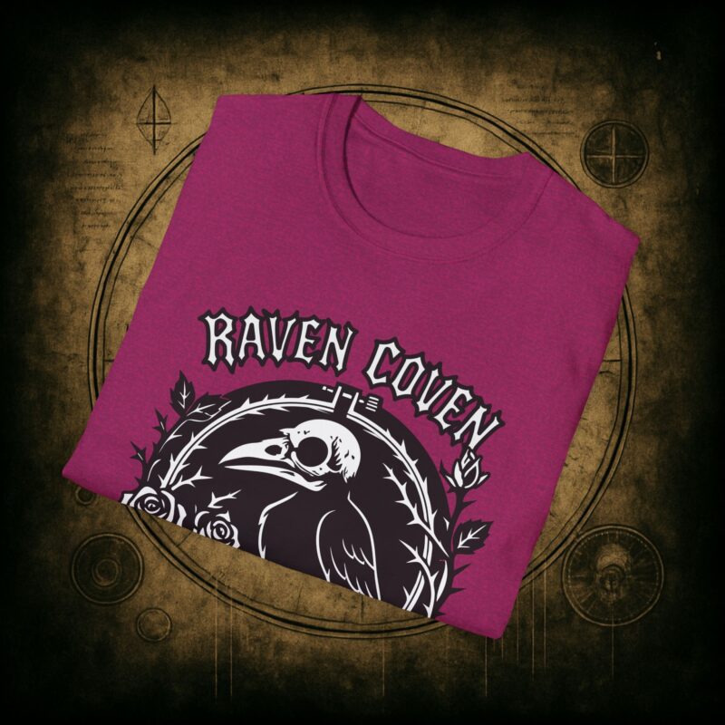 Raven of the Coven Raven Unisex T-Shirt - Image 39