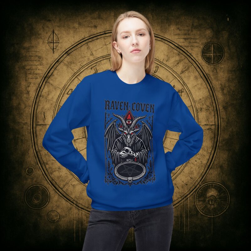 Raven Coven Initiation Unisex Sweatshirt - Image 32