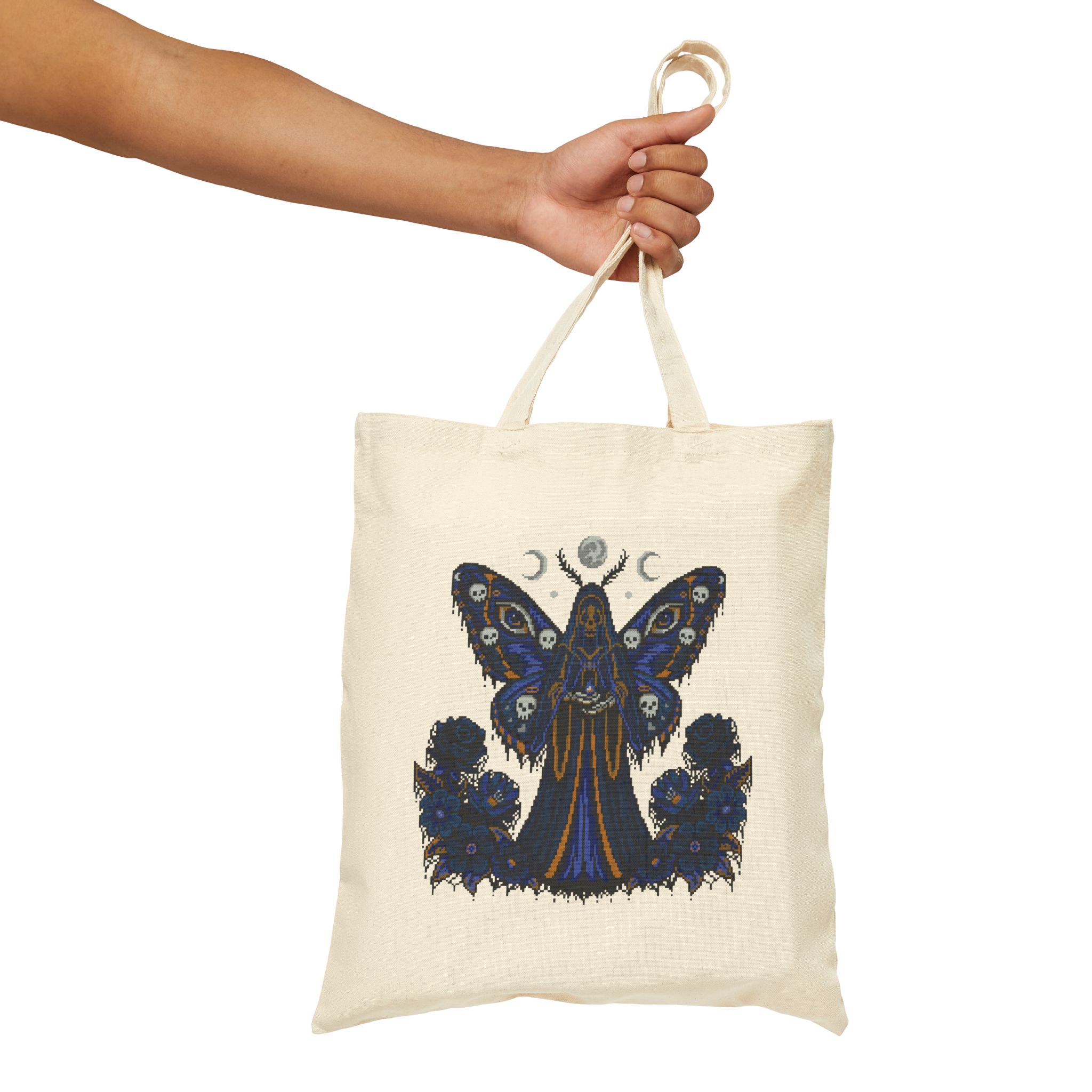 Death Moth Night Tote Bag - Image 12