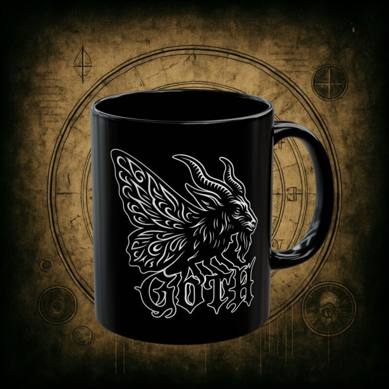 Goth Side Ceramic Mug Description: