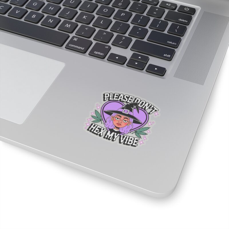 Don’t Hex My Vibe Kiss-Cut Sticker - Image 5
