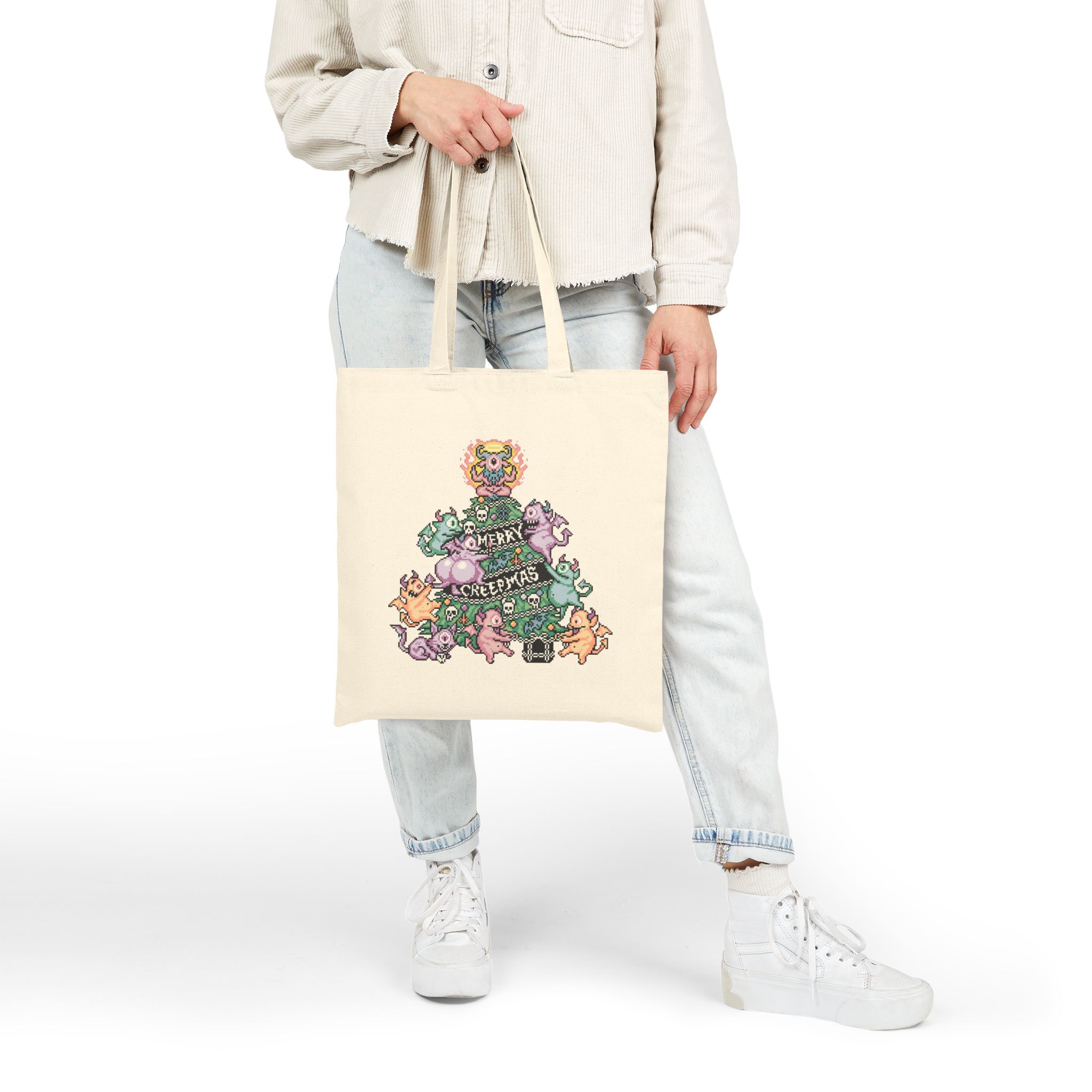 Merry Creepmas Tote Bag - Image 11