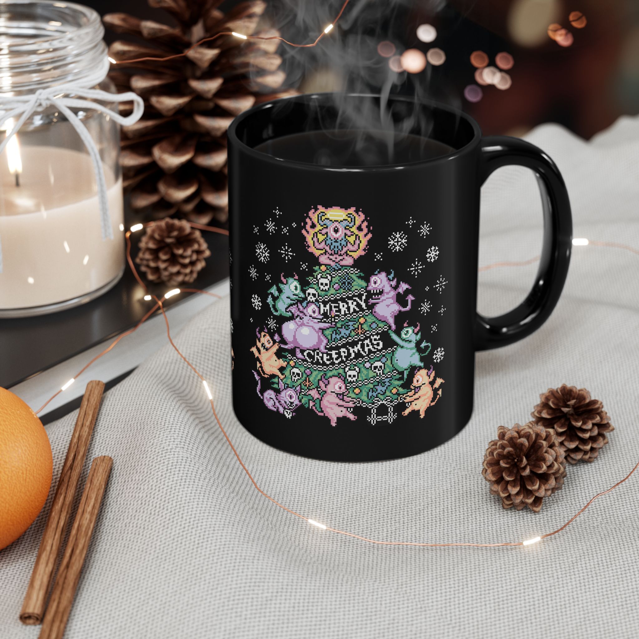 Merry Creepmas Ceramic Mug - Image 4
