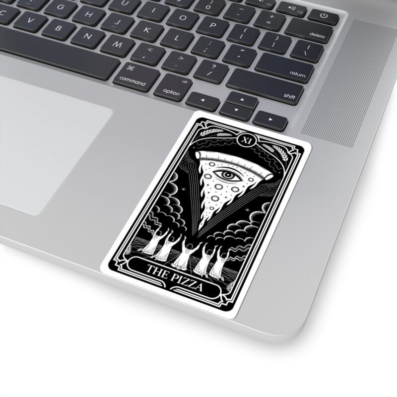 The Pizza Tarot Kiss-Cut Sticker - Image 2