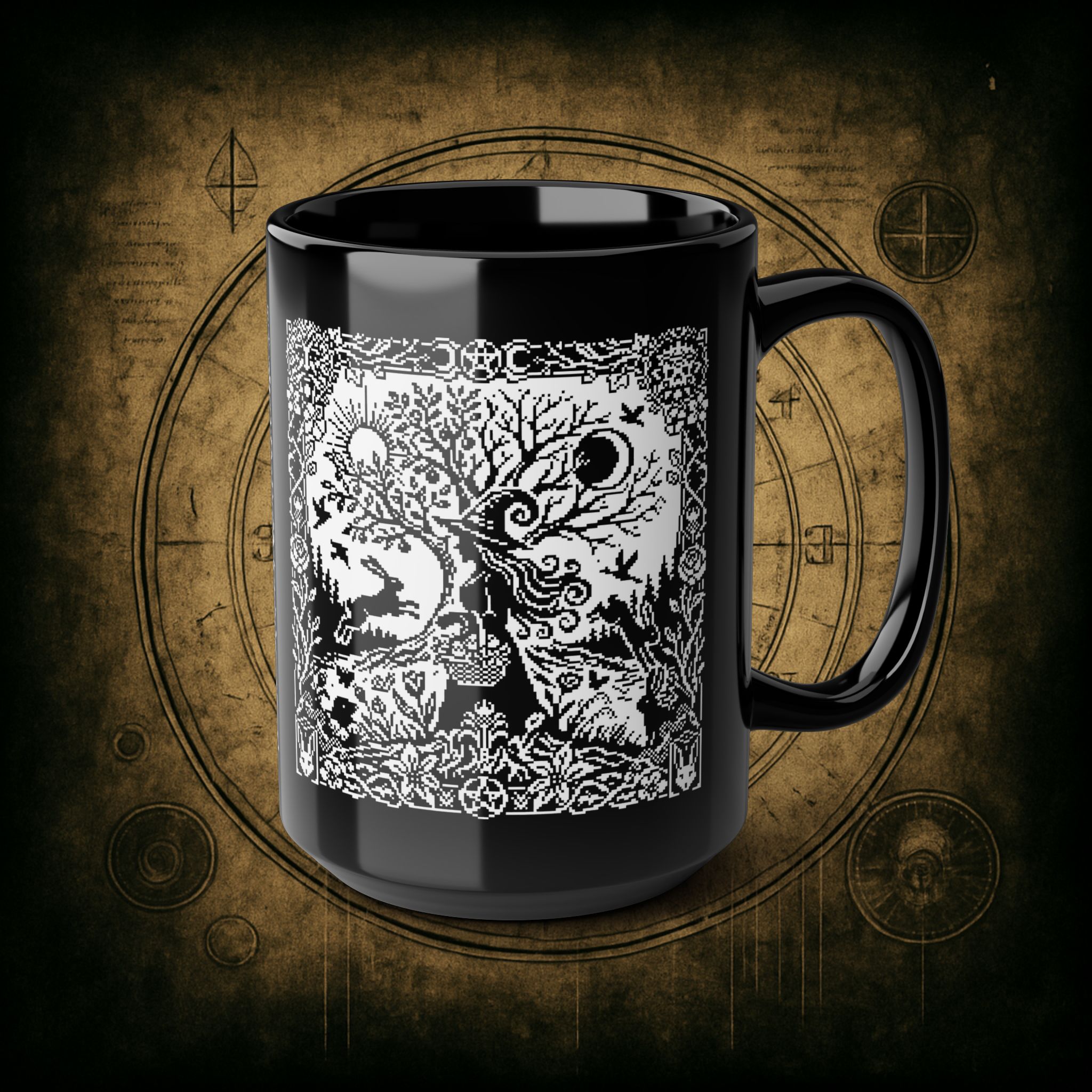 Ostara Witch Ceramic Mug - Image 10