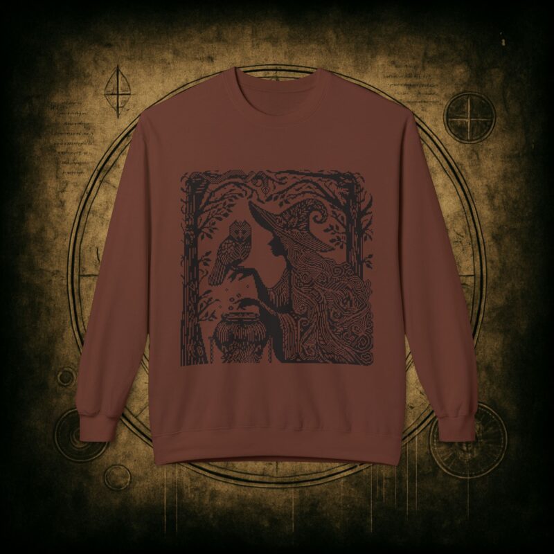 Wood Witch 2 Unisex Sweatshirt - Image 10
