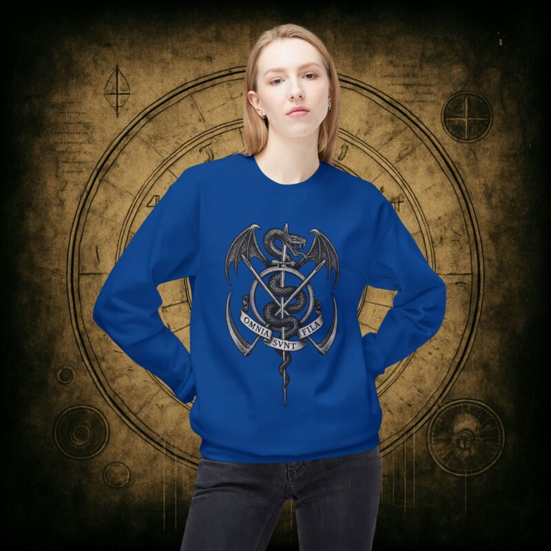 Omnia Sunt Fila Unisex Sweatshirt - Image 32