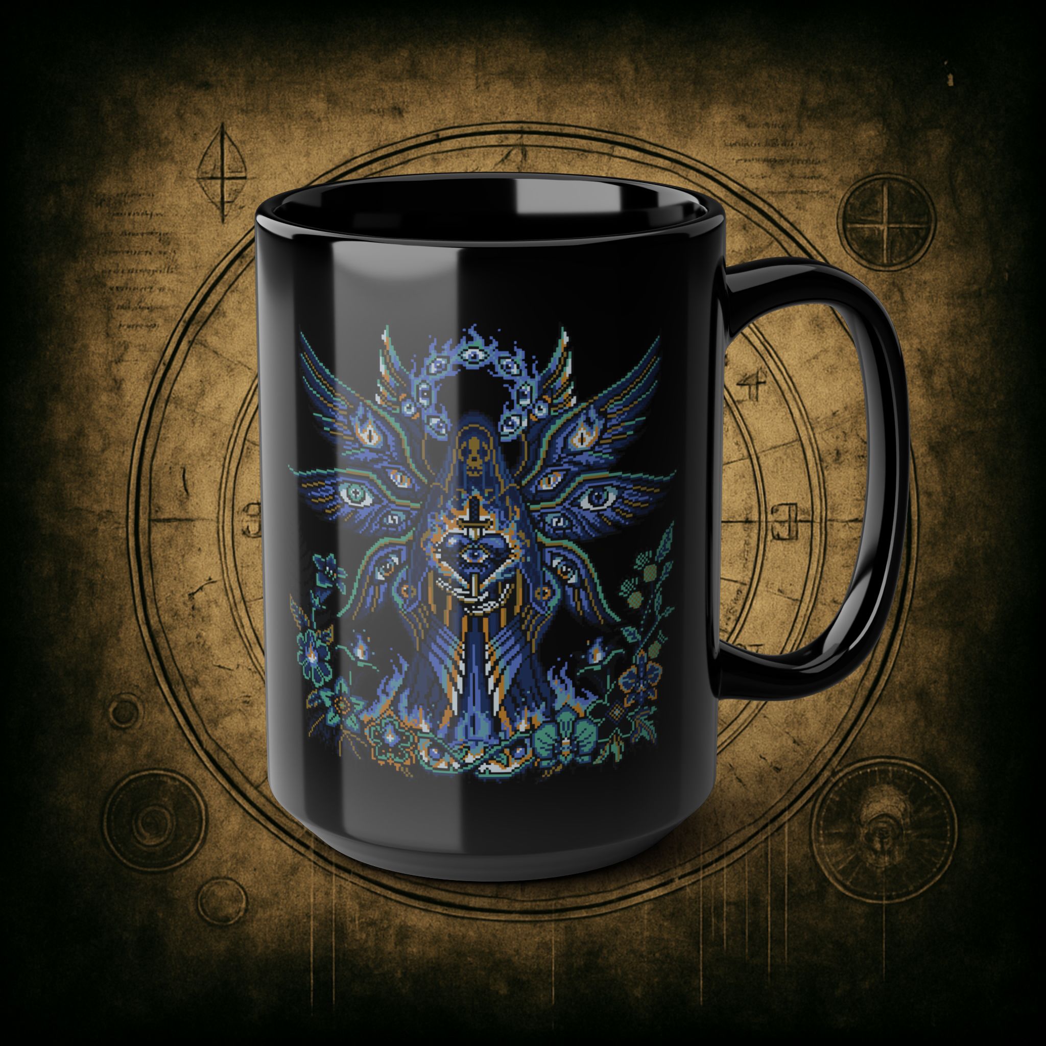 Fallen Seraphim Night Ceramic Mug - Image 10