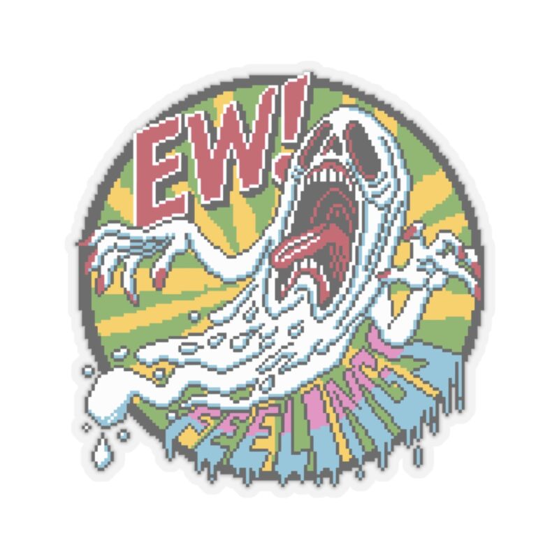 Ew! Feelings Kiss-Cut Sticker - Image 10