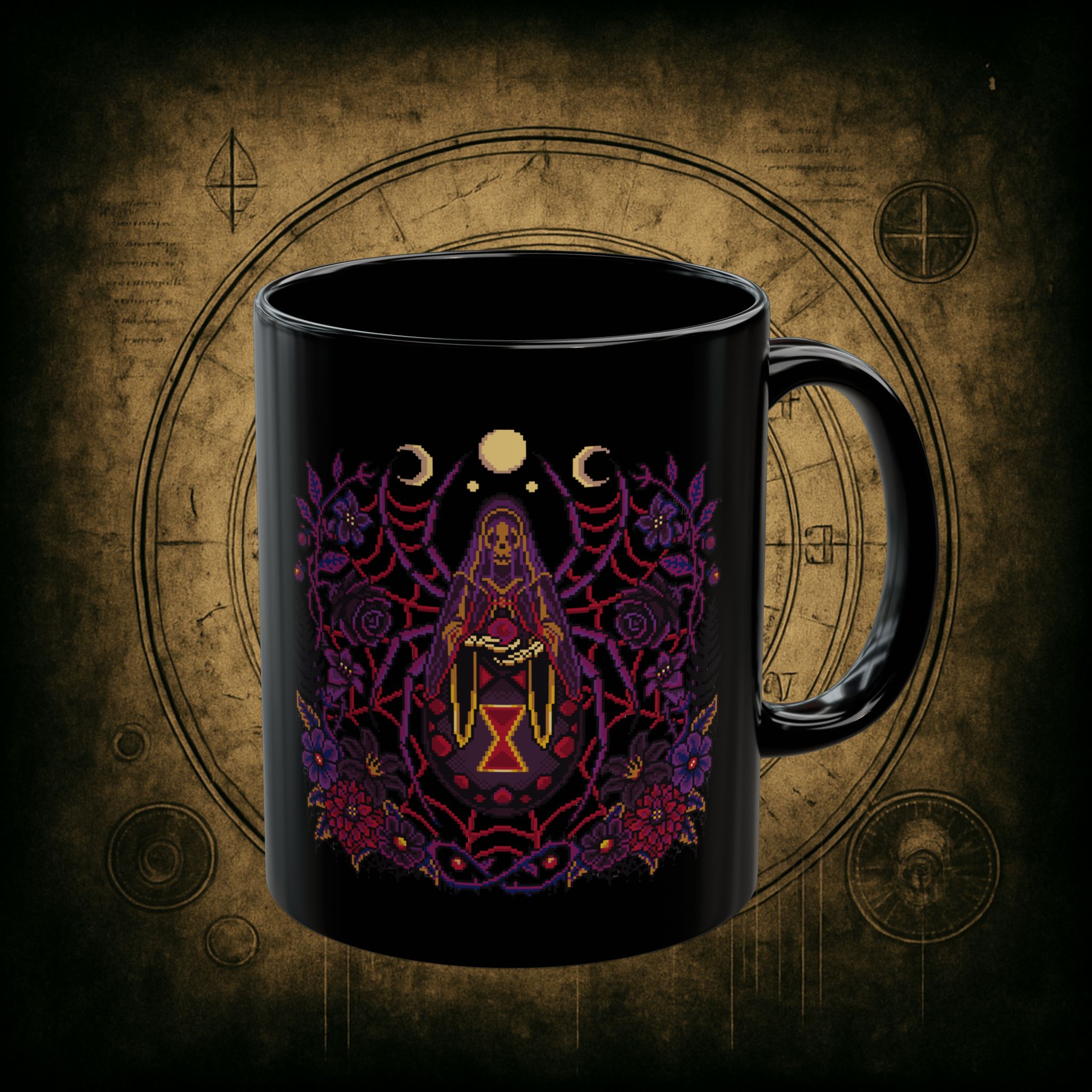 Black Widow Dusk Ceramic Mug