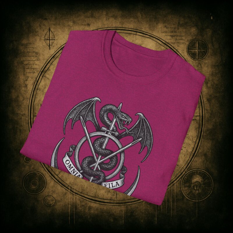 Omnia Sunt Fila Unisex T-shirt - Image 39
