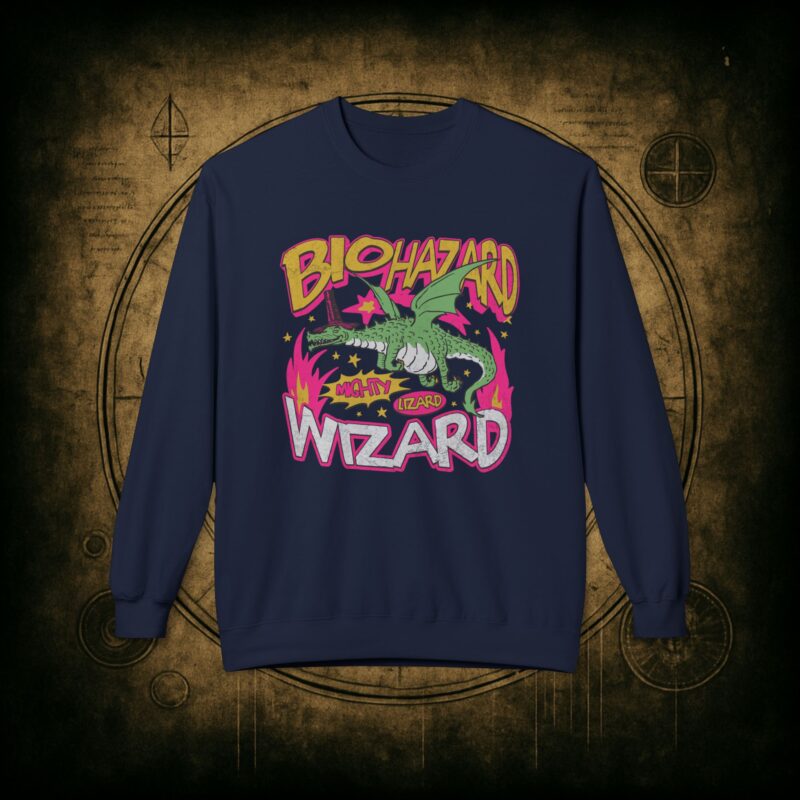 Biohazard Wizard Unisex Sweatshirt - Image 34