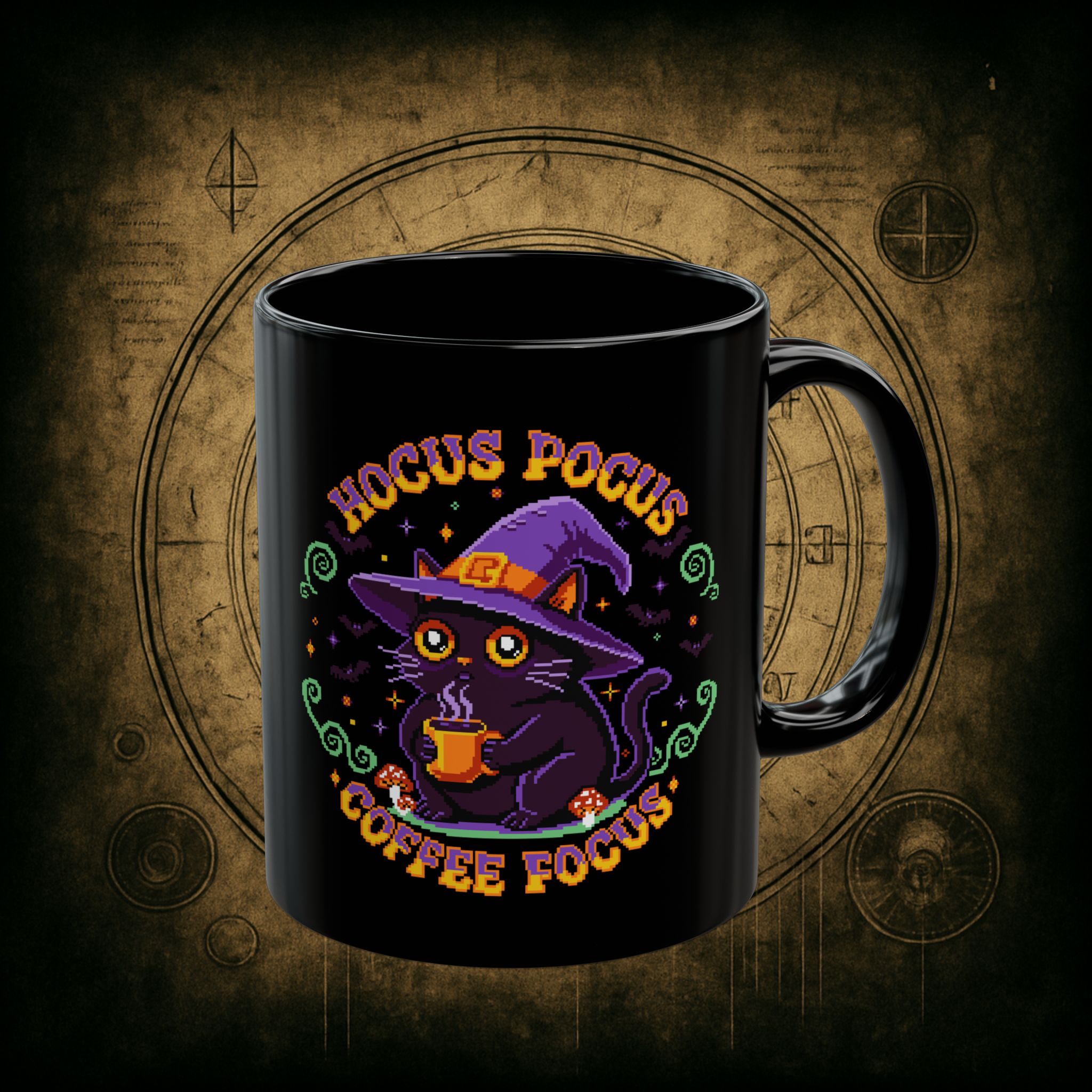 Hocus Pocus Coffee Focus Ceramic Mug