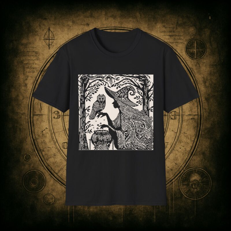 Wood Witch 2 Unisex T-Shirt - Image 6