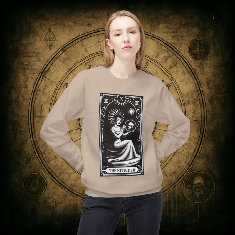 The Stitcher Tarot Unisex Sweatshirt - Image 14
