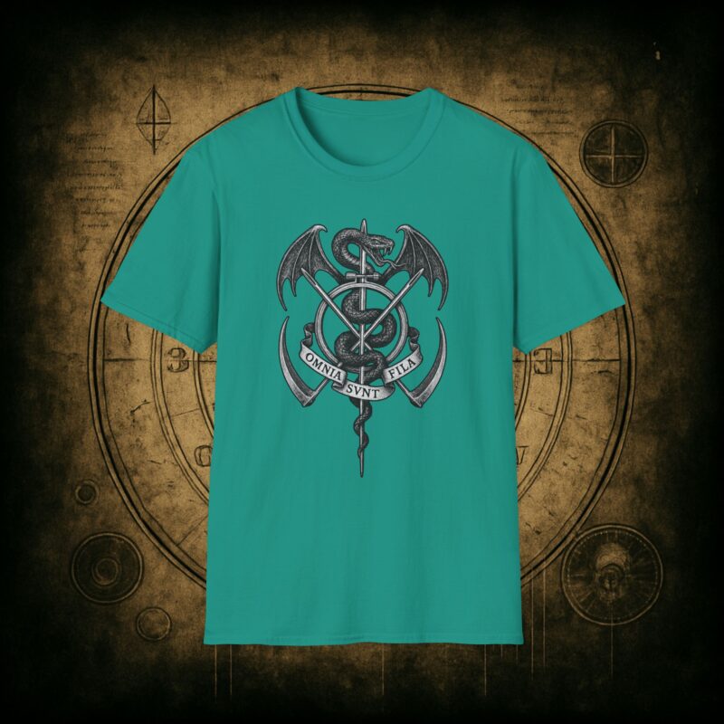 Omnia Sunt Fila Unisex T-shirt - Image 43