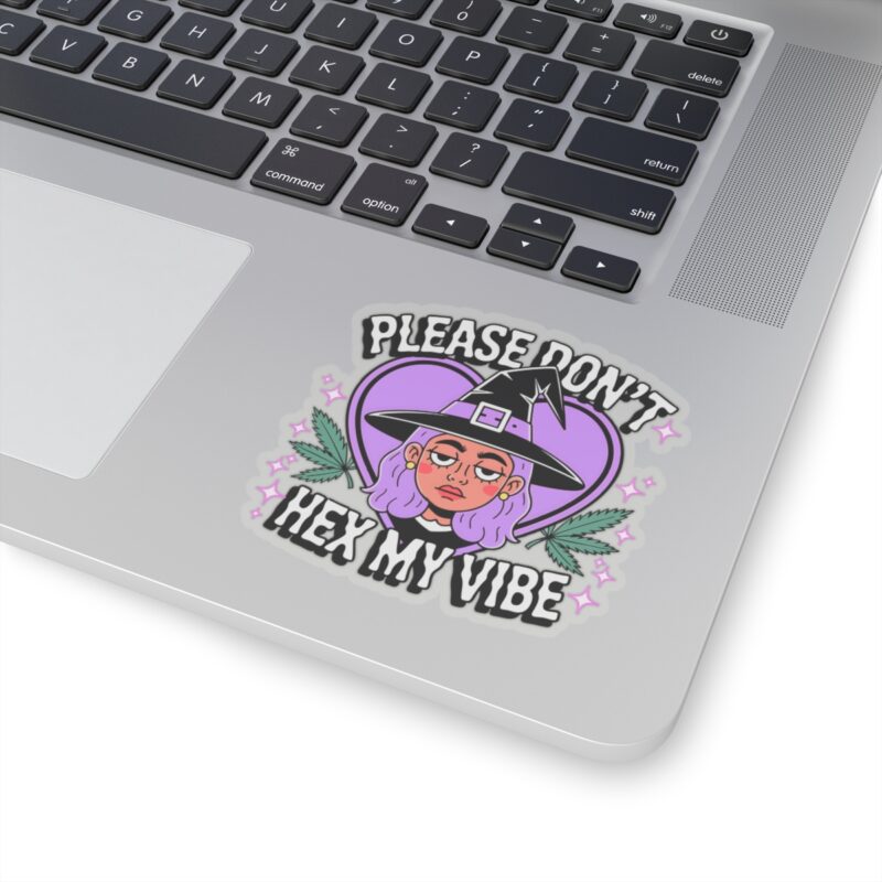 Don’t Hex My Vibe Kiss-Cut Sticker - Image 11
